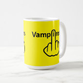 Tasse Bird Drehend Vampire Gedreht (VorderseiteRechts)