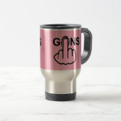 Tasse Bird Drehend Waffen Gedreht (VorderseiteRechts)