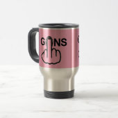 Tasse Bird Drehend Waffen Gedreht (Vorderseite Links)