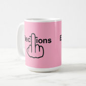 Tasse Bird Drehend Wahlen Gedreht (Vorderseite Links)