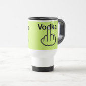 Tasse Bird Drehend Wodka Gedreht (VorderseiteRechts)