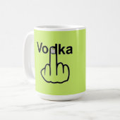 Tasse Bird Drehend Wodka Gedreht (Vorderseite Links)