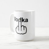 Tasse Bird Drehend Wodka Gedreht (Vorderseite Links)