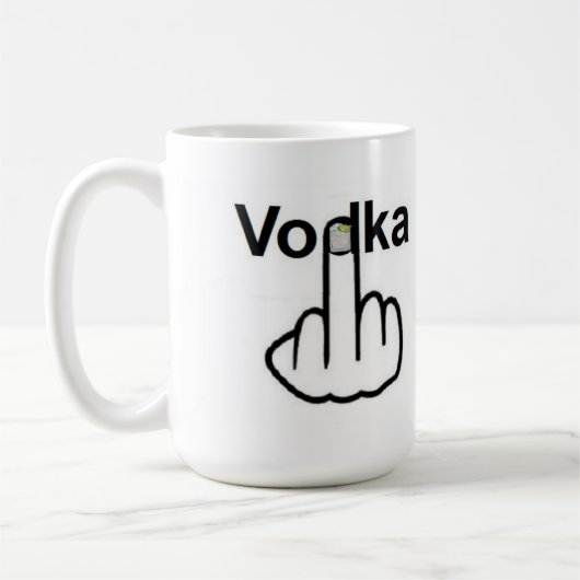 Tasse Bird Drehend Wodka Gedreht (Links)