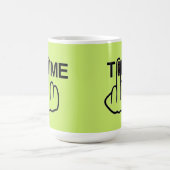 Tasse Bird Drehend Zeit Gedreht (Mittel)