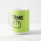 Tasse Bird Drehend Zeit Gedreht (Vorderseite Links)