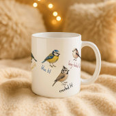 Tasse Bird - Garden Birds Wasserfarbe Kaffeebecher