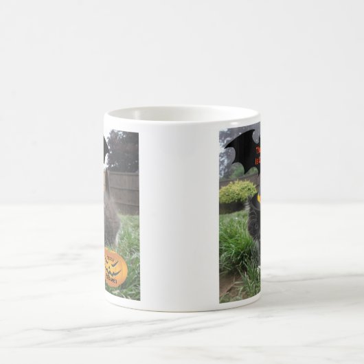 Tasse Black Cat die Hexe kommt (Mittel)