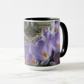 Tasse Black n Blue Blume (VorderseiteRechts)