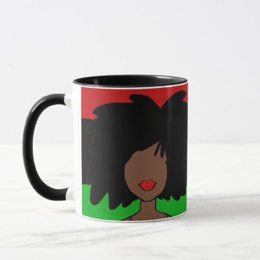 Tasse "Black Power Couple" (Links)