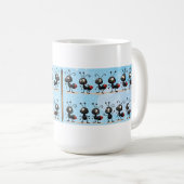 Tasse Blau und Weiß (VorderseiteRechts)