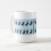 Tasse Blau und Weiß (Vorderseite Links)