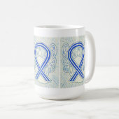 Tasse "Blau und Weiß" (VorderseiteRechts)