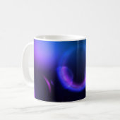 Tasse Blau Weltraum (Vorderseite Links)