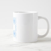 Tasse blaue Blume (Rechts)