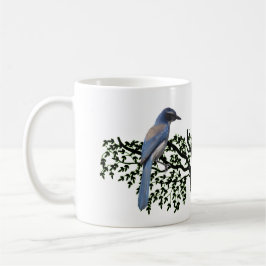 Tasse - Blaue Jay in Zweigstellen