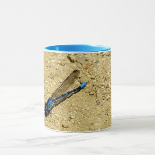 Tasse - Blaue Libelle (Zentrum)