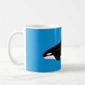 Tasse Blauer Orca/Killer (Links)