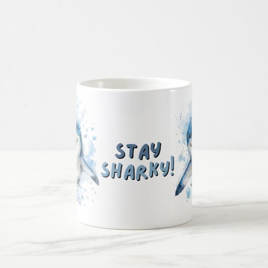 Tasse bleibe Sharky (Mittel)