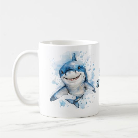 Tasse bleibe Sharky (Links)