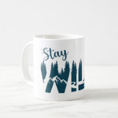 Tasse "bleibe Wild Nature" (Vorderseite Links)