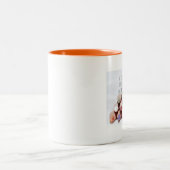 Tasse…. Bleistift-Fall Zweifarbige Tasse (Mittel)