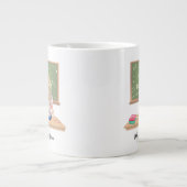 Tasse Blonde zur Schulkartentelehrerin (Vorderseite)