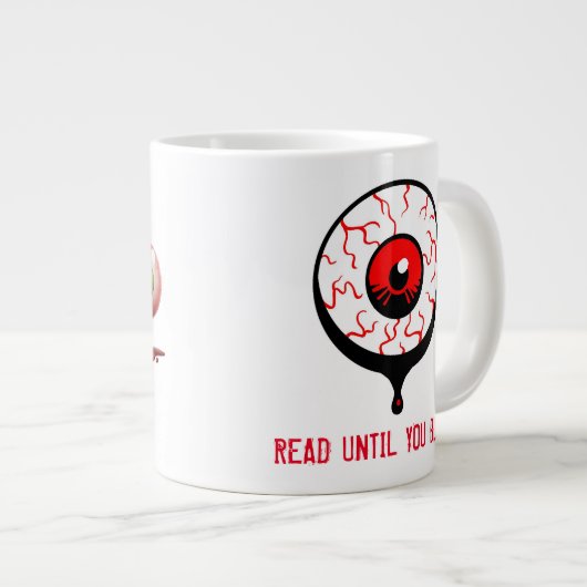 Tasse Bloodshot Books Jumbo (Vorderseite Rechts)