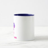 Tasse 'Bloom After Dark Neon Flower' (Zentrum)