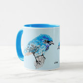 Tasse: Blue Bird Tasse (Vorderseite Links)