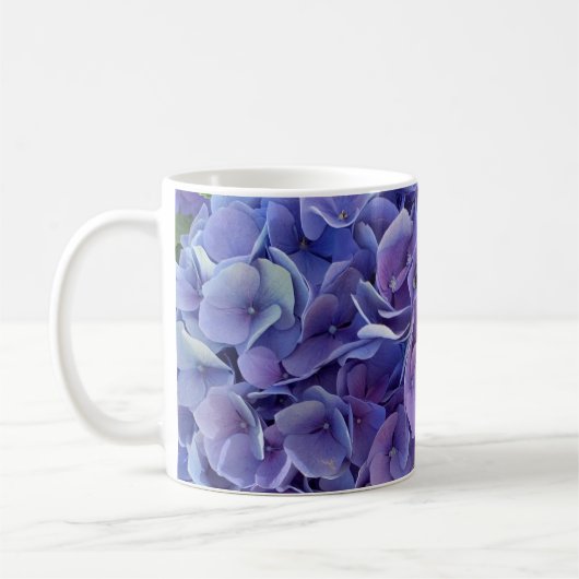 Tasse Blue Hydrangea (Links)