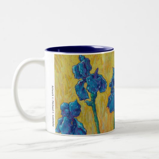 Tasse - Blue Iris Garden (Links)