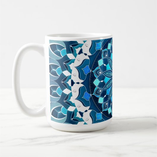 Tasse Blue Mandala (Links)