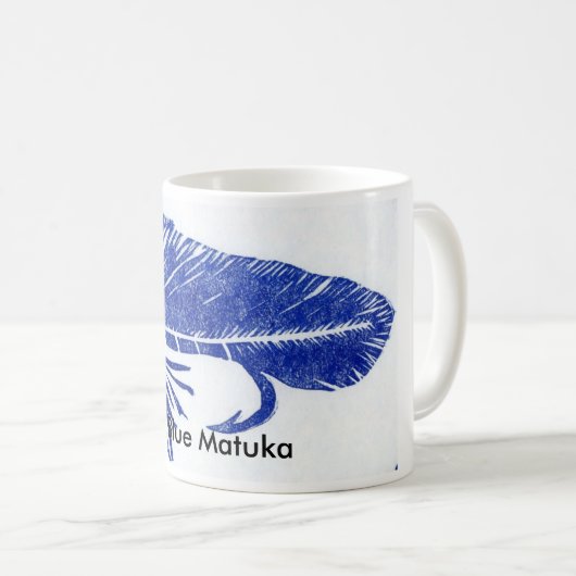 Tasse "Blue Matuka" (VorderseiteRechts)