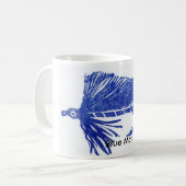 Tasse "Blue Matuka" (Vorderseite Links)