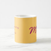 Tasse Blühen-Herzen Mutter Tages (Mittel)
