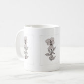 Tasse Blume (Vorderseite Links)