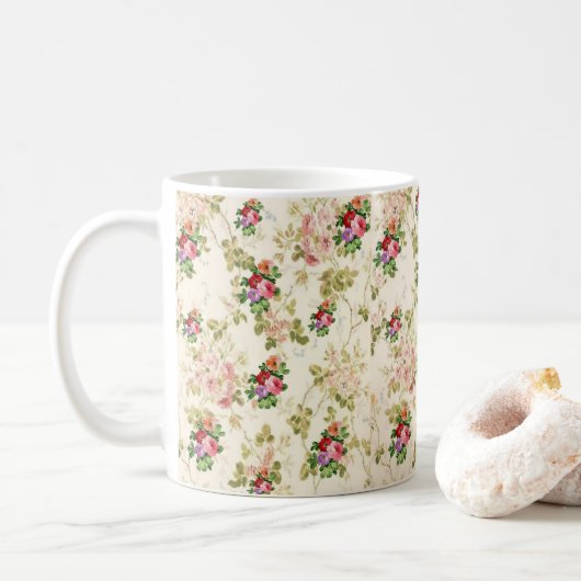 Tasse Blume (Mit Donut)