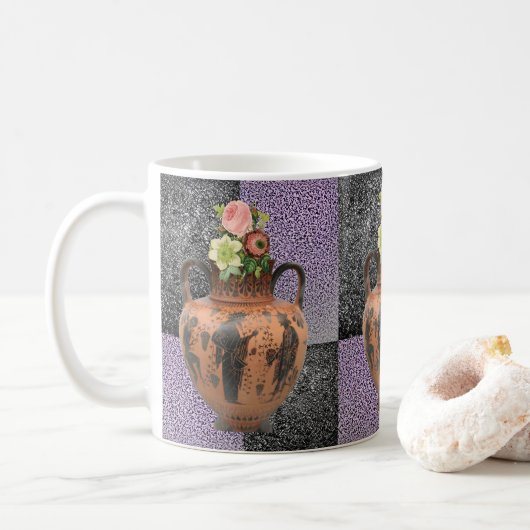 Tasse Blume (Mit Donut)