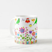 Tasse Blume (Vorderseite Links)