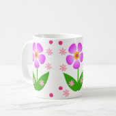 Tasse Blume (Vorderseite Links)