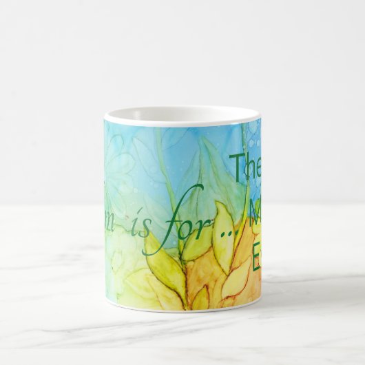 Tasse "Blume Ink 3" (Mittel)