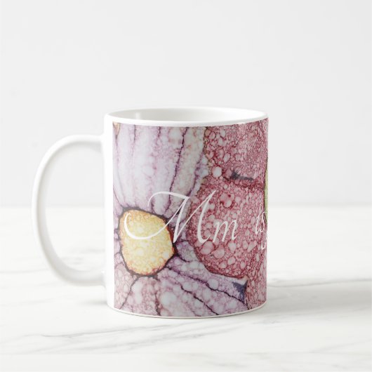 Tasse "Blume Ink 4" (Links)