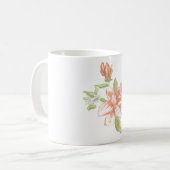 Tasse, Blume, Watercolor Kaffeetasse (Vorderseite Links)