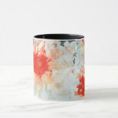 Tasse Blume White Black Kubist (Zentrum)