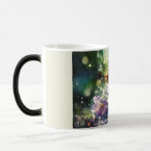 Tasse. Blumen, Apfelblüten, Kirschblüten Verwandlungstasse (Links)