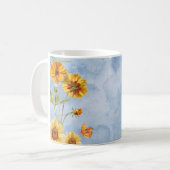 Tasse Blumen Sonnenblume (Vorderseite Links)