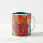 Tasse - Blumen, zum Ihrer Morgen zu erhellen (VorderseiteRechts)