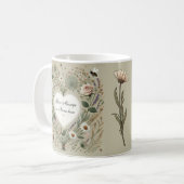 Tasse "Blumenherz & Biene" (Vorderseite Links)