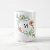 Tasse "Blumenpfirsich" - Personalisierte Schenkung (Mittel)